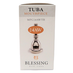 24AW Blessing MPC24AWTB Tuba Mouthpiece 
